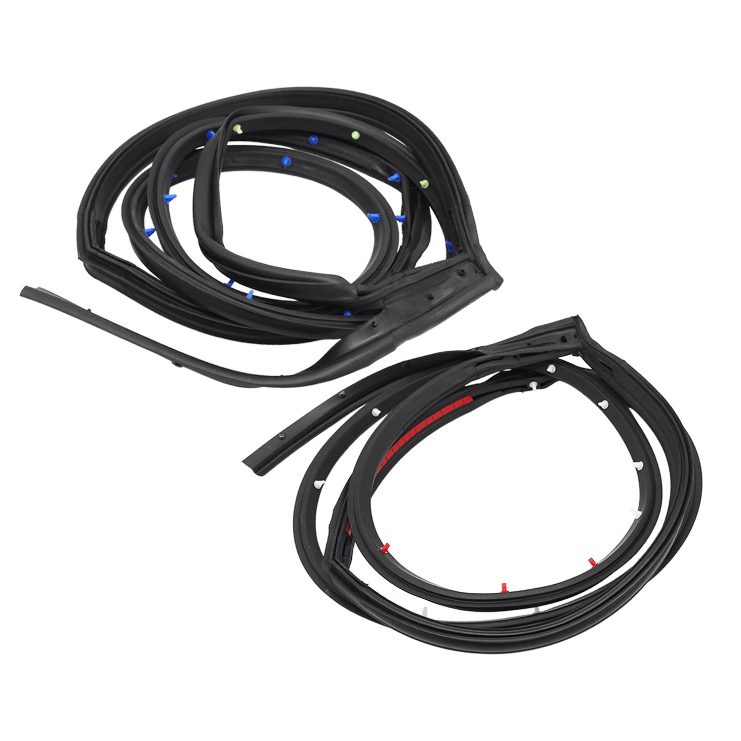 Replacement Door Rubber Seal Weatherstrip Rear L & R for Nissan SENTRA 2013-2019