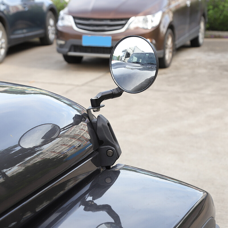Rearview Mirrors Adjustable Side-View Off Mirror for Jeep Wrangler JL JT 2018+