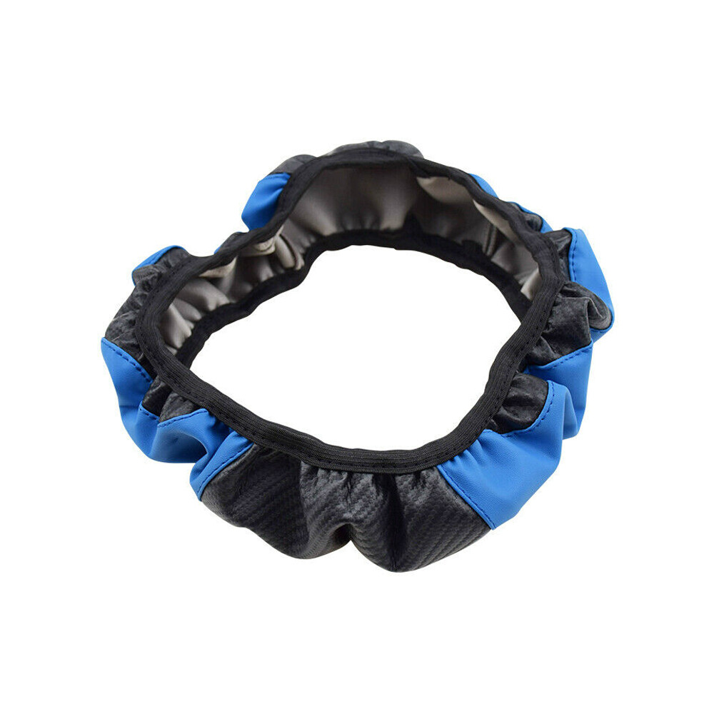 Car Microfiber Leather Steering Wheel Cover For 15”/38cm Universal Accessories