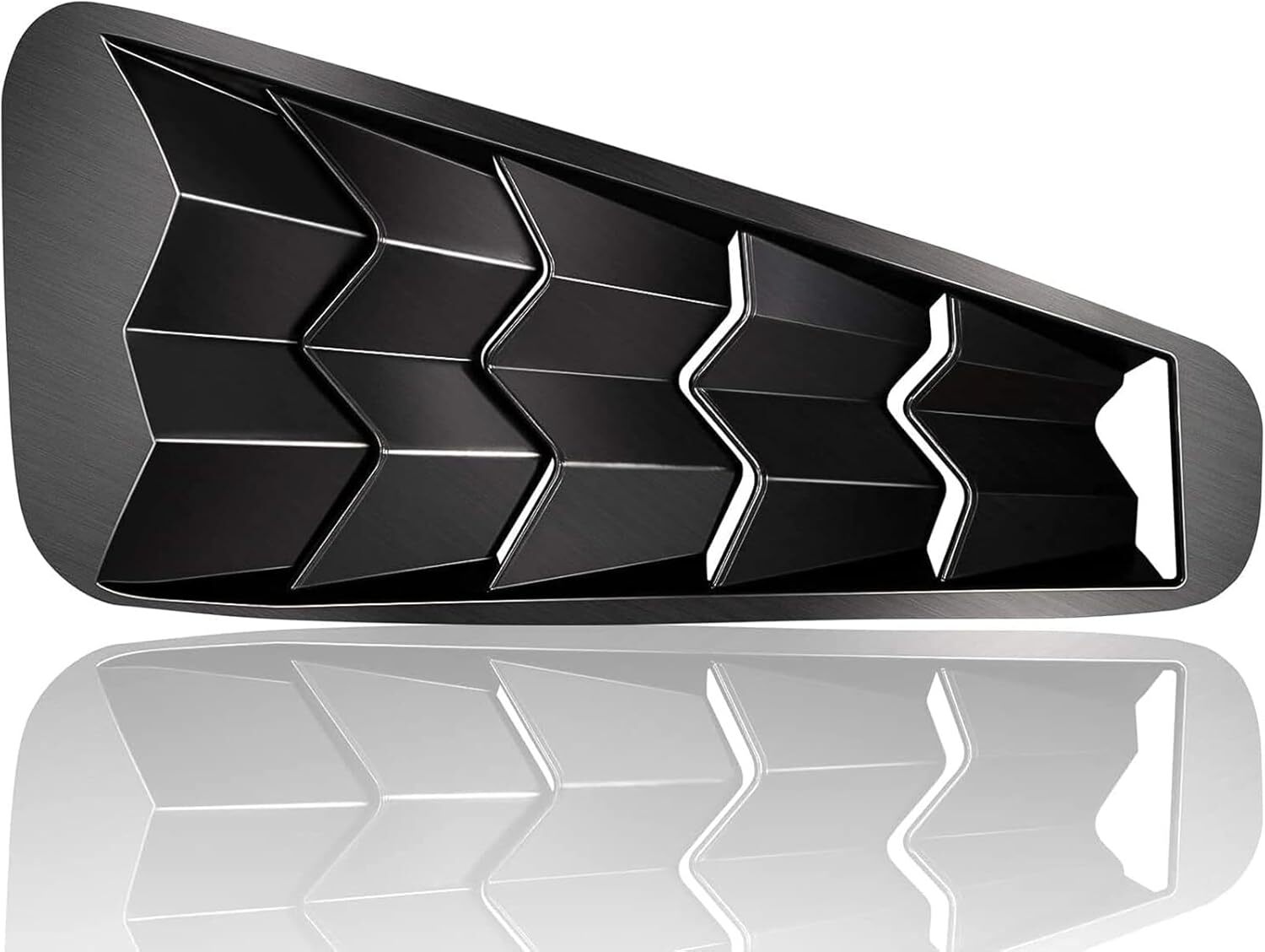 2Pcs/Set Quarter Side Window Louvers Sun Shade Cover for Ford Mustang 2005-2014
