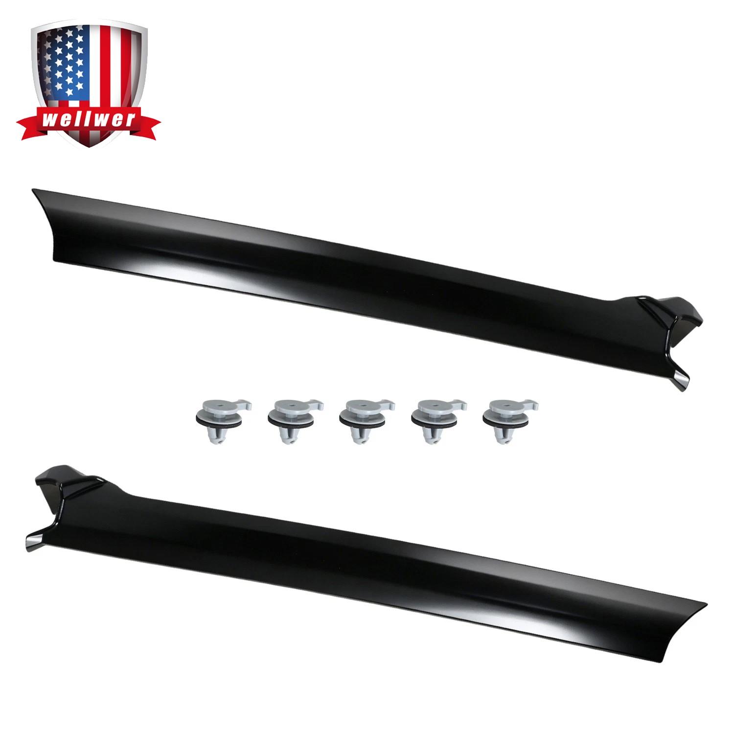 Front Right Left Windscreen A Pillar Trim Molding for Land Rover LR3 LR4 2005-16