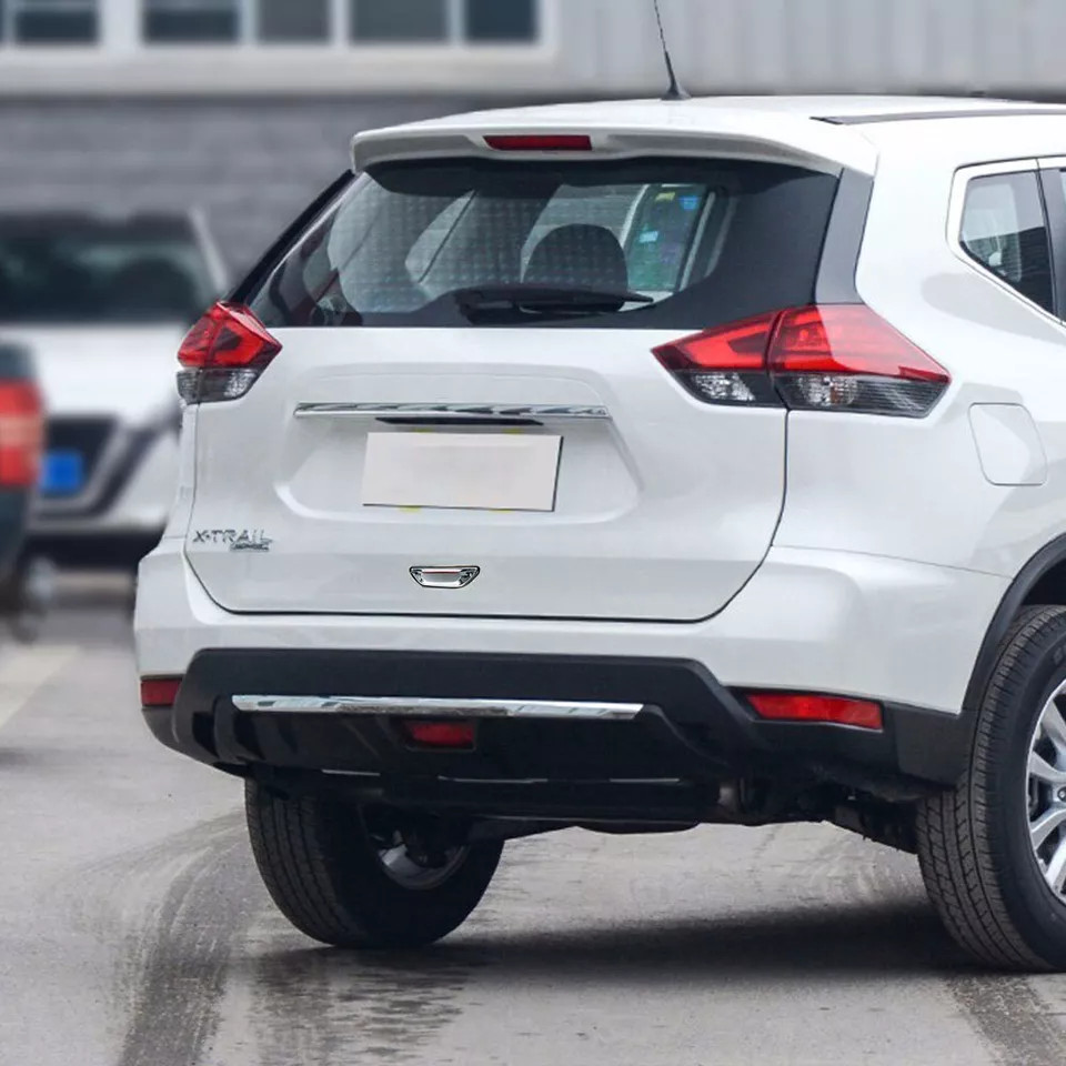 1X Chrome Rear Trunk Door Handle Bowl Cover Trim For Nissan Rogue 2021-2025