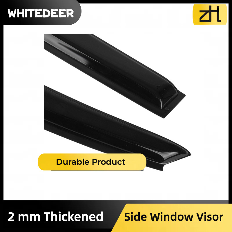 Fits for 2010-2024 Toyota 4Runner Acrylic Window Visor Sun Rain Deflector Guard