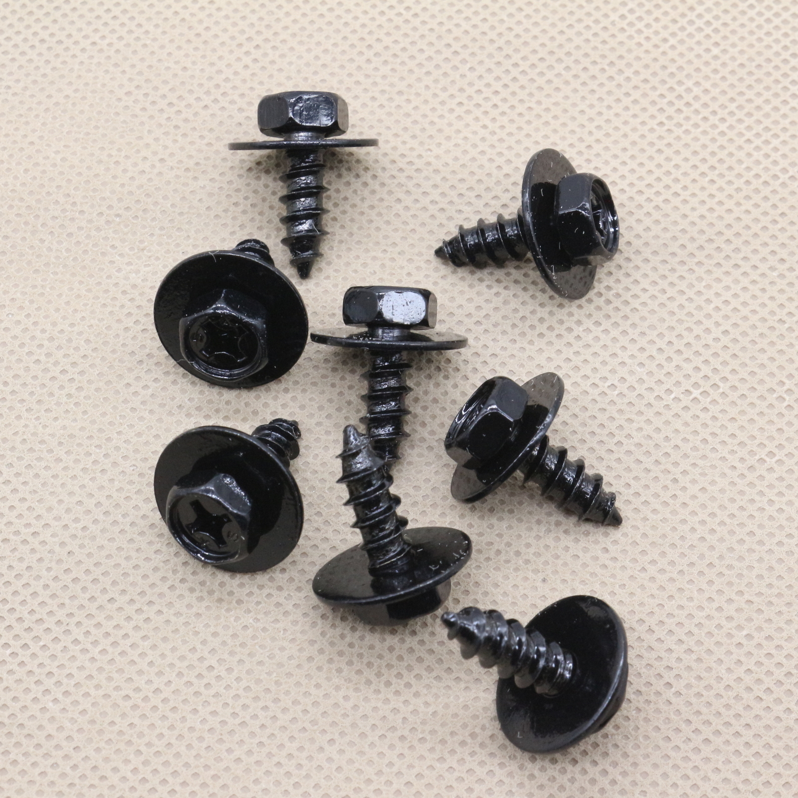 8Pcs M6-2.5mm Bumper Cover Splash Shield Mud Guard Screw Bolts For Toyota Lexus