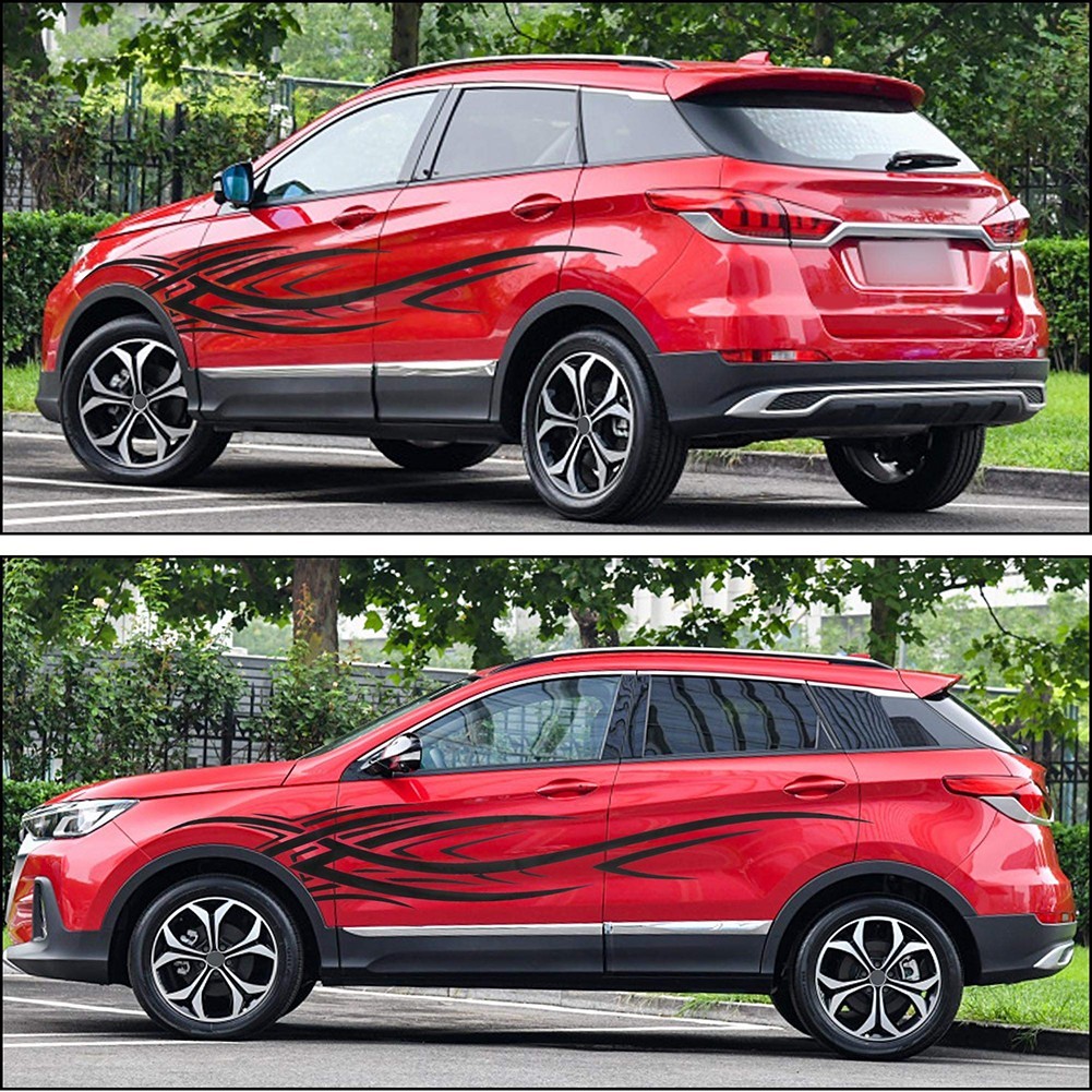 Upgrade Your Car’s Look with Flame Racing Stripe Decals Superior Quality