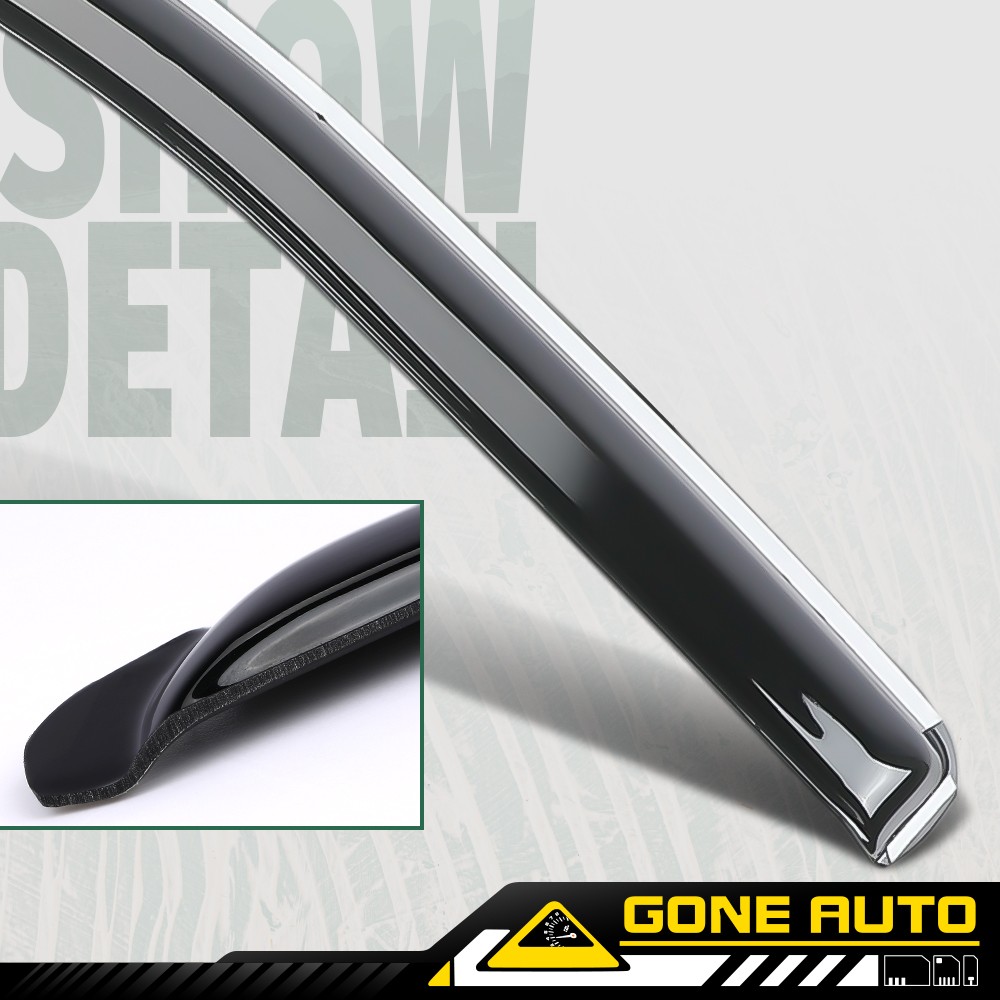 Rain Guards Deflectors Window Visors Fit for 2009-24 Ram 1500 & Classic Quad Cab