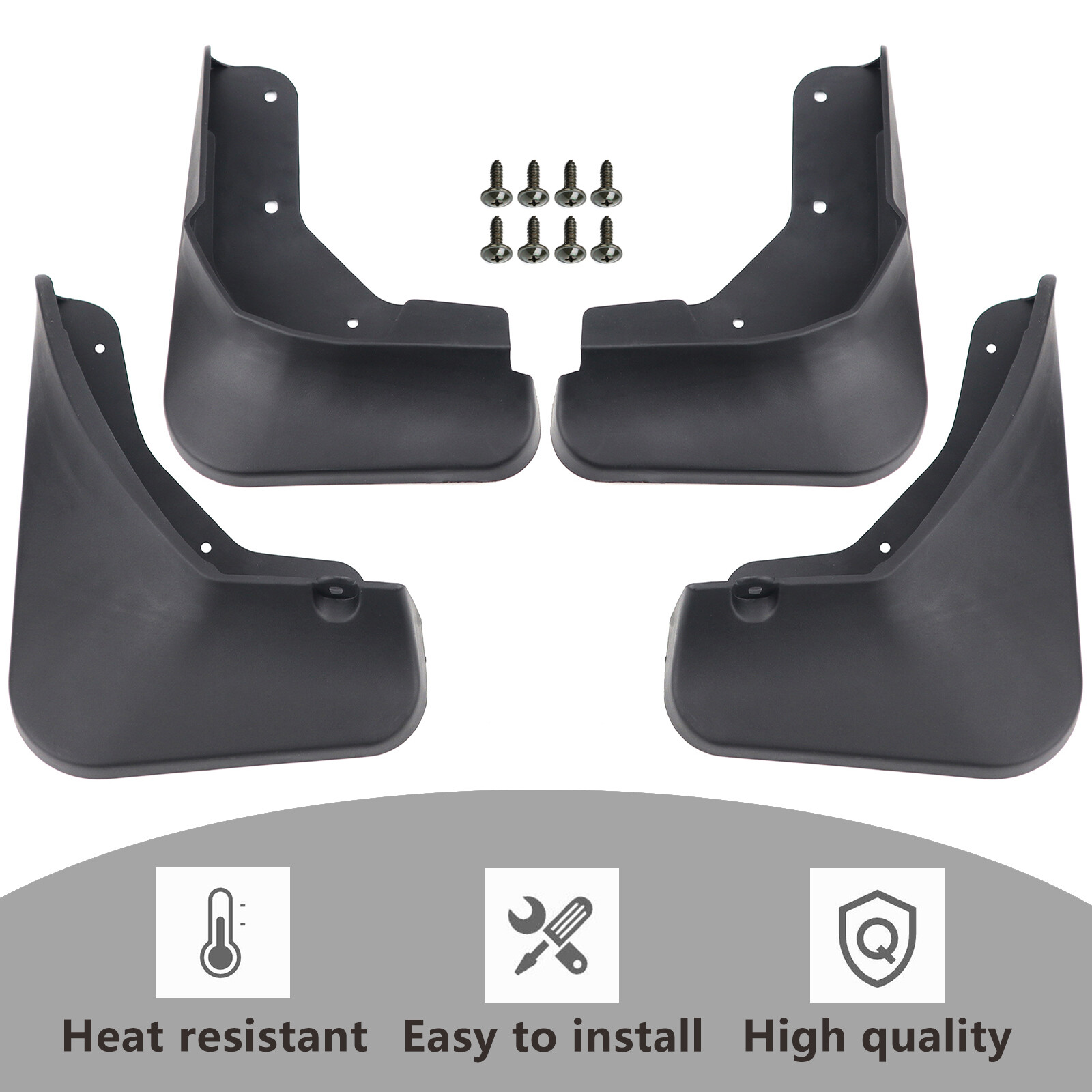 4Pcs Mud Flaps Mud Guards Fender Flare For Nissan Rogue X-TRAIL T33 2021-2023