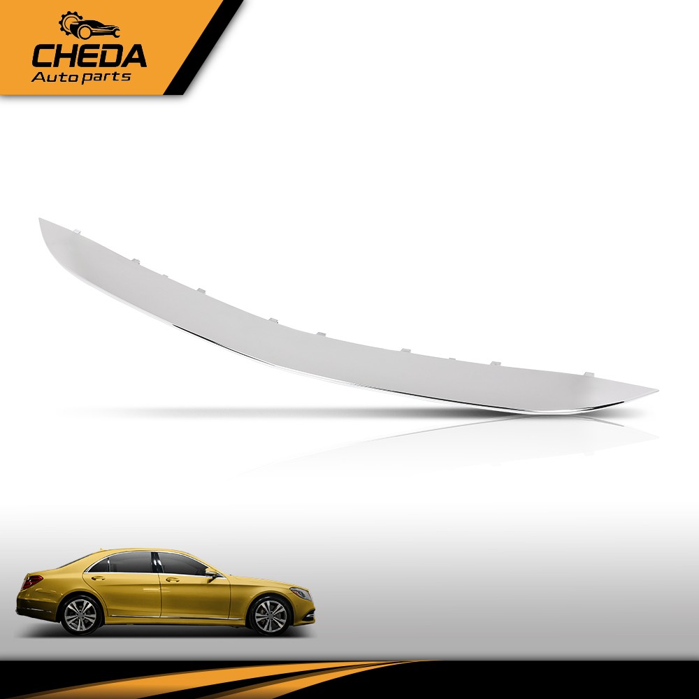 Fits Mercedes-Benz S550 14-17 / S550E S600 15-17 Front Center Lower Bumper Trim