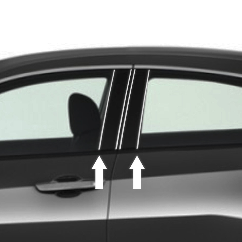 PILLAR PILLARS POST 1/4″ CHROME MOLDING – Chrome Accent Trim Roll DIY Kit