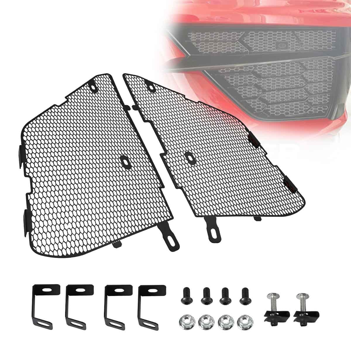 Front Radiator Grill Mesh Guard Insert Cover For Chevy for Corvette C8 2020-2026