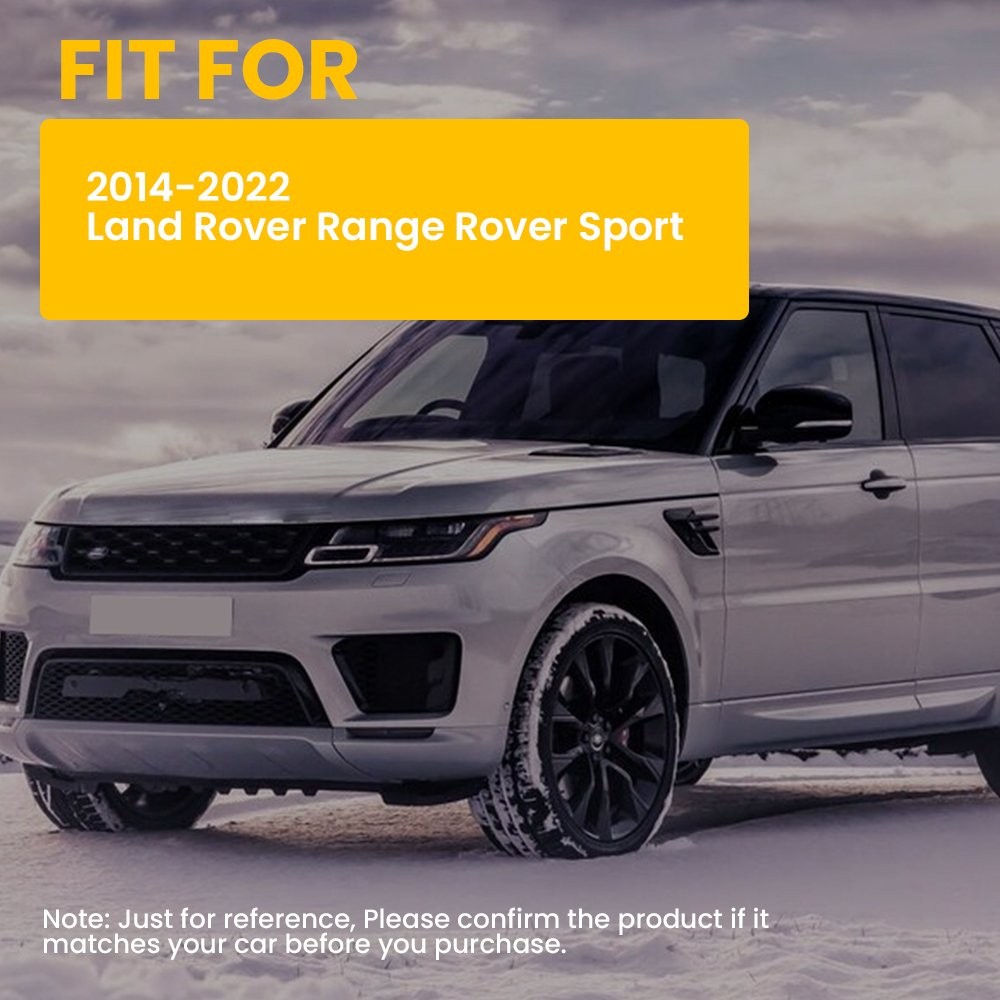 2X Front Windshield A-Pillar Molding Trim Left+Right For 14-22 Range Rover Sport