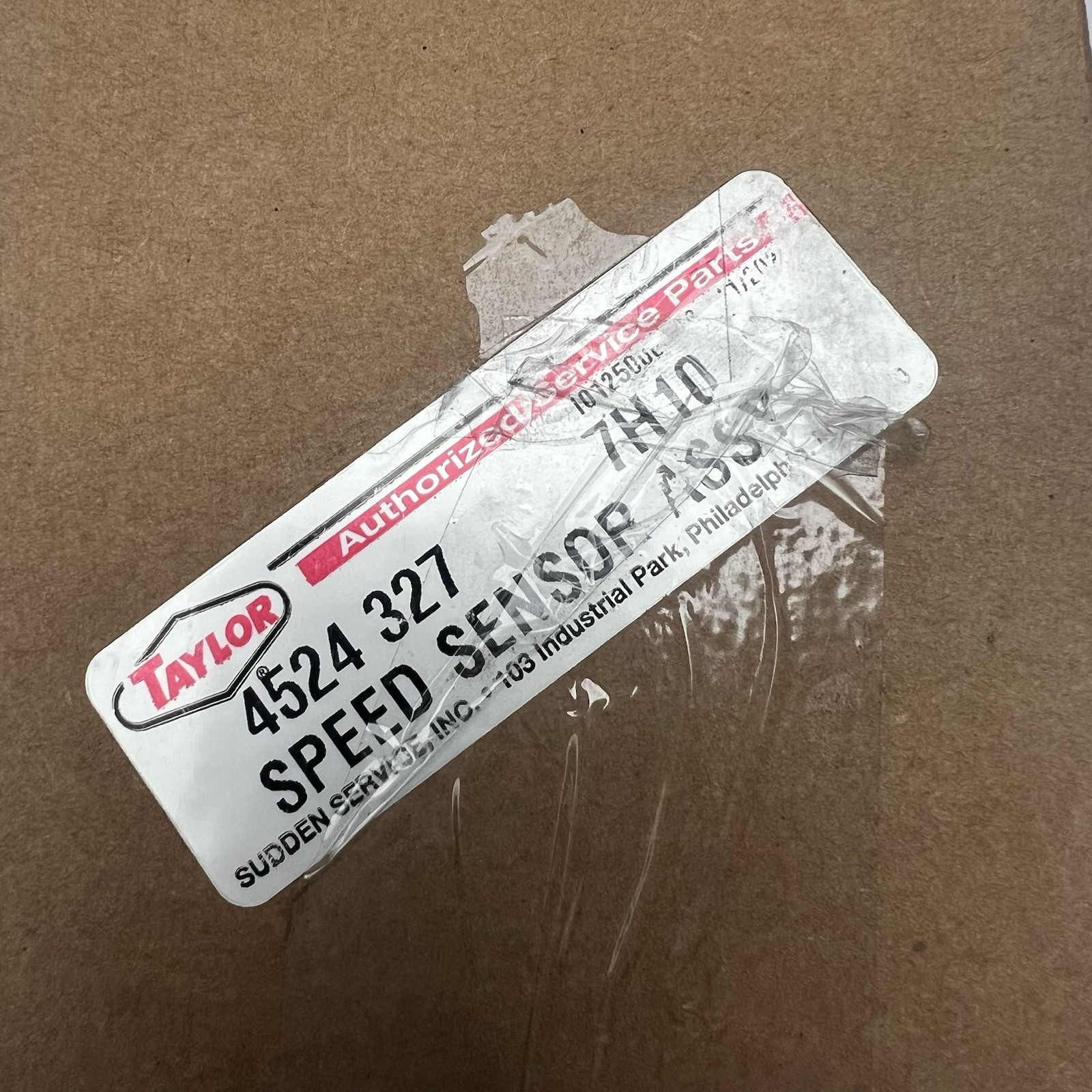 4524 327 SPEED SENSOR ASSEMBLY