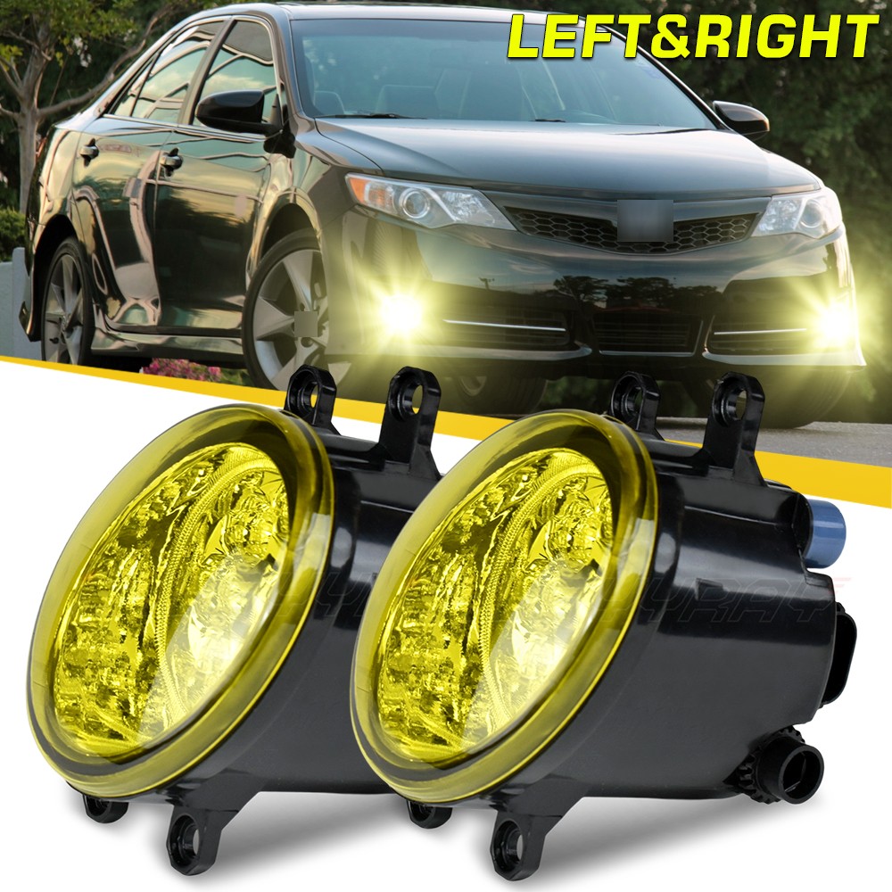 For Toyota Camry SE 2012-2014 Front Bumper Halogen Fog Light Lamps Left&Right 2X