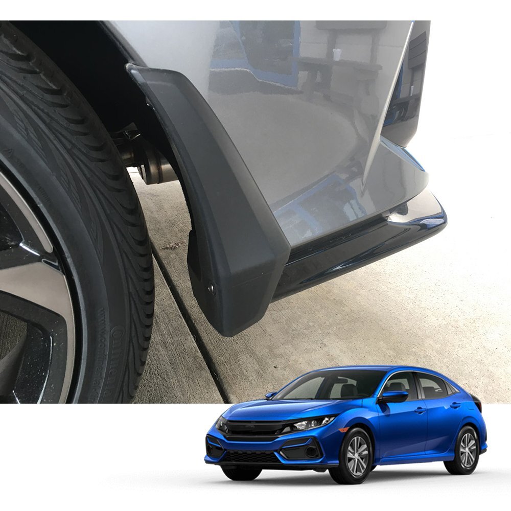For 10th Gen Civic Hatchback 2017-2021 Splash Guards Mud Flap Car Accessories US
