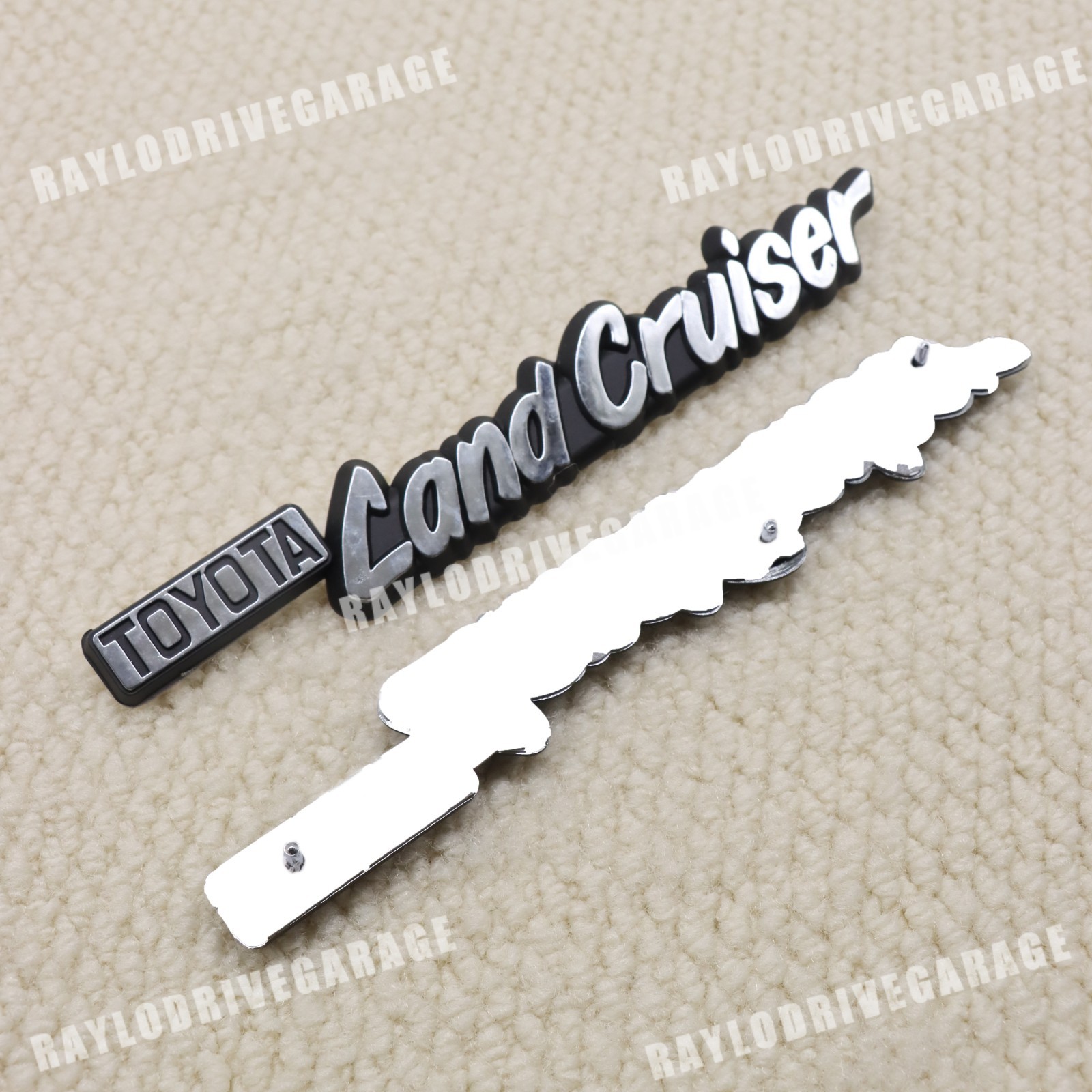 For LAND CRUISER FJ40 FJ45 BJ40 BJ42 HJ45 Front Fender Side Door Nameplate Badge
