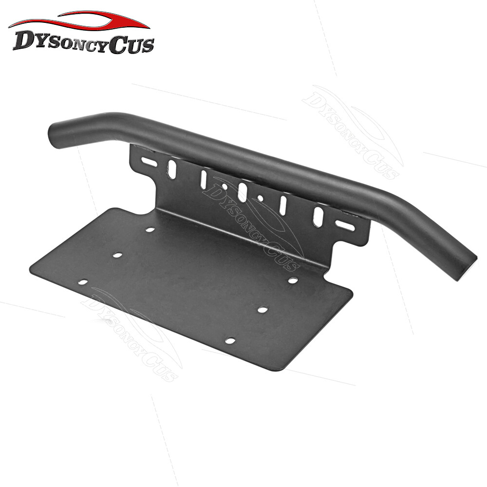 Universal Bull Bar Bumper License Plate Bracket Led Light Bar for SUV Truck Car