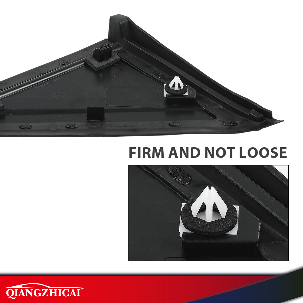 Fit For 08-19 Dodge Caravan 08-16 Town&Country Mirror Flag Applique Trim Pair