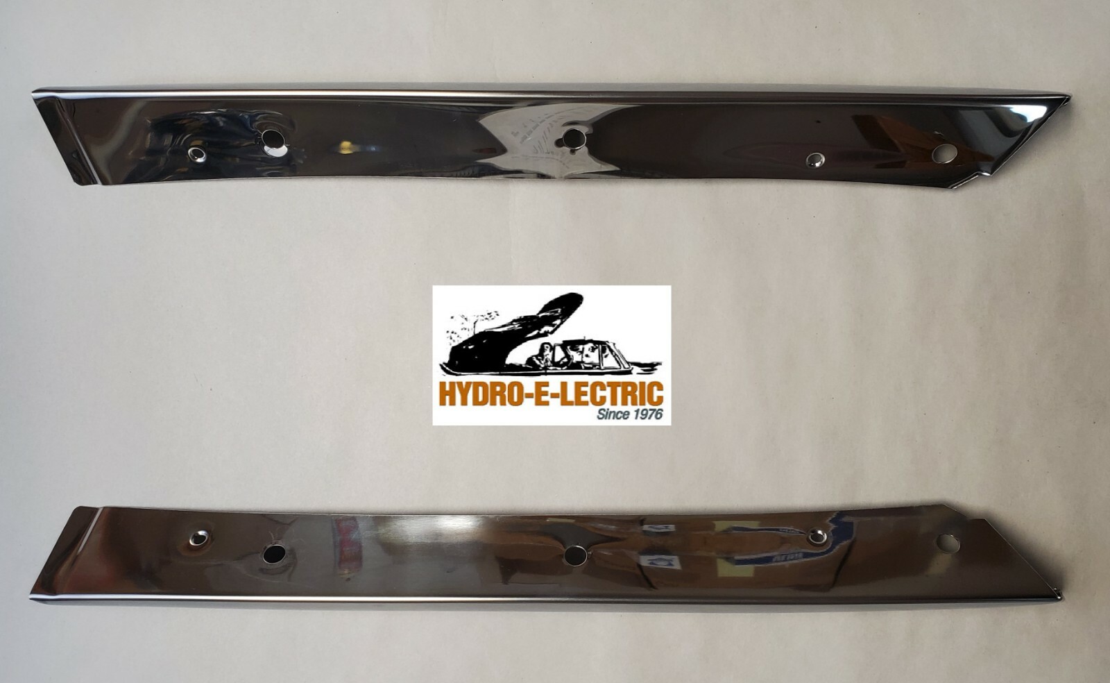 1967-1969 Camaro/Firebird Convertible Stainless Outer Pillar Post Molding- Pair