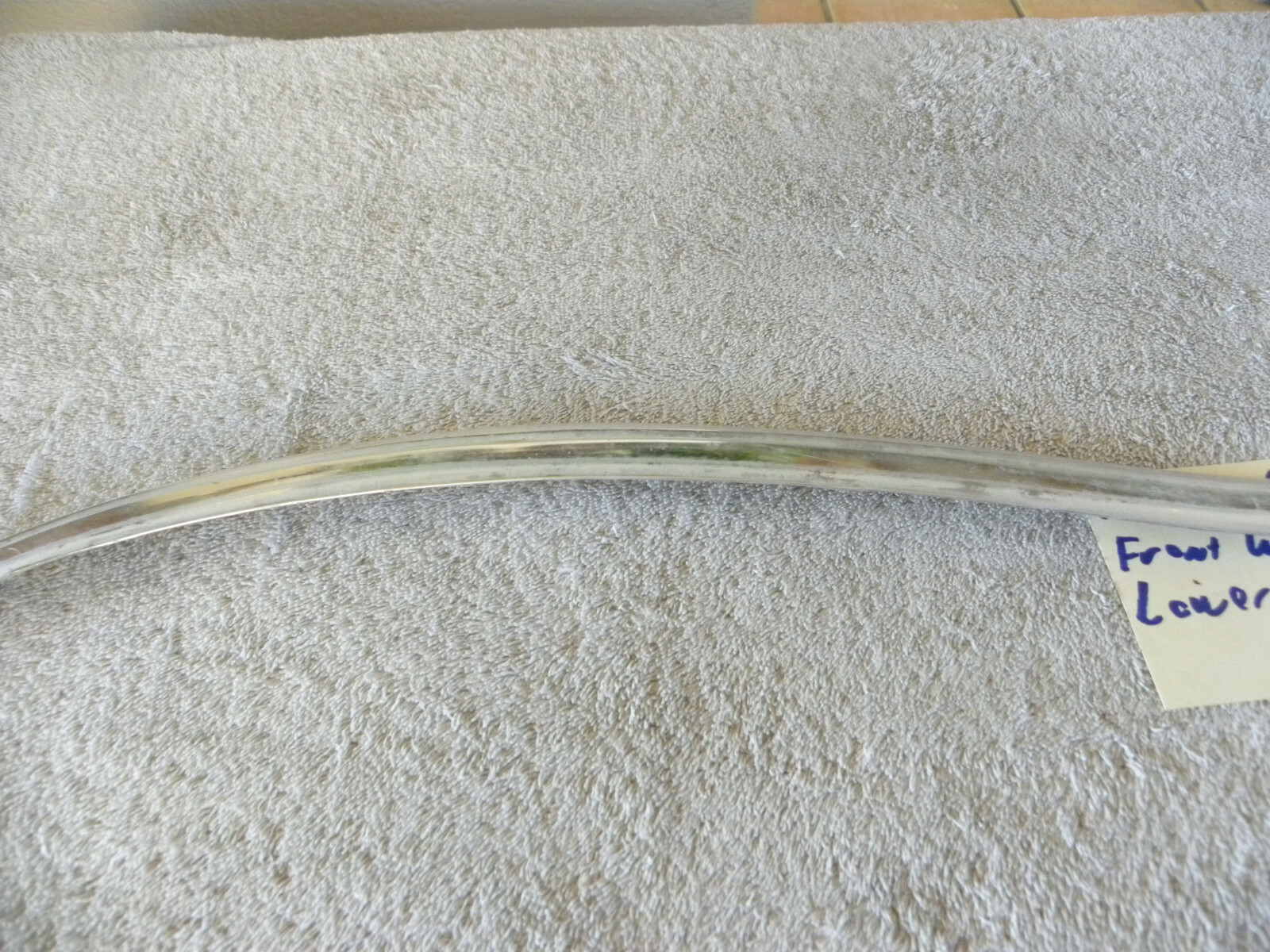 1970 Mercedes Benz W114 W115 Lower Left Passenger’s Side Windshield Trim.CM-56G