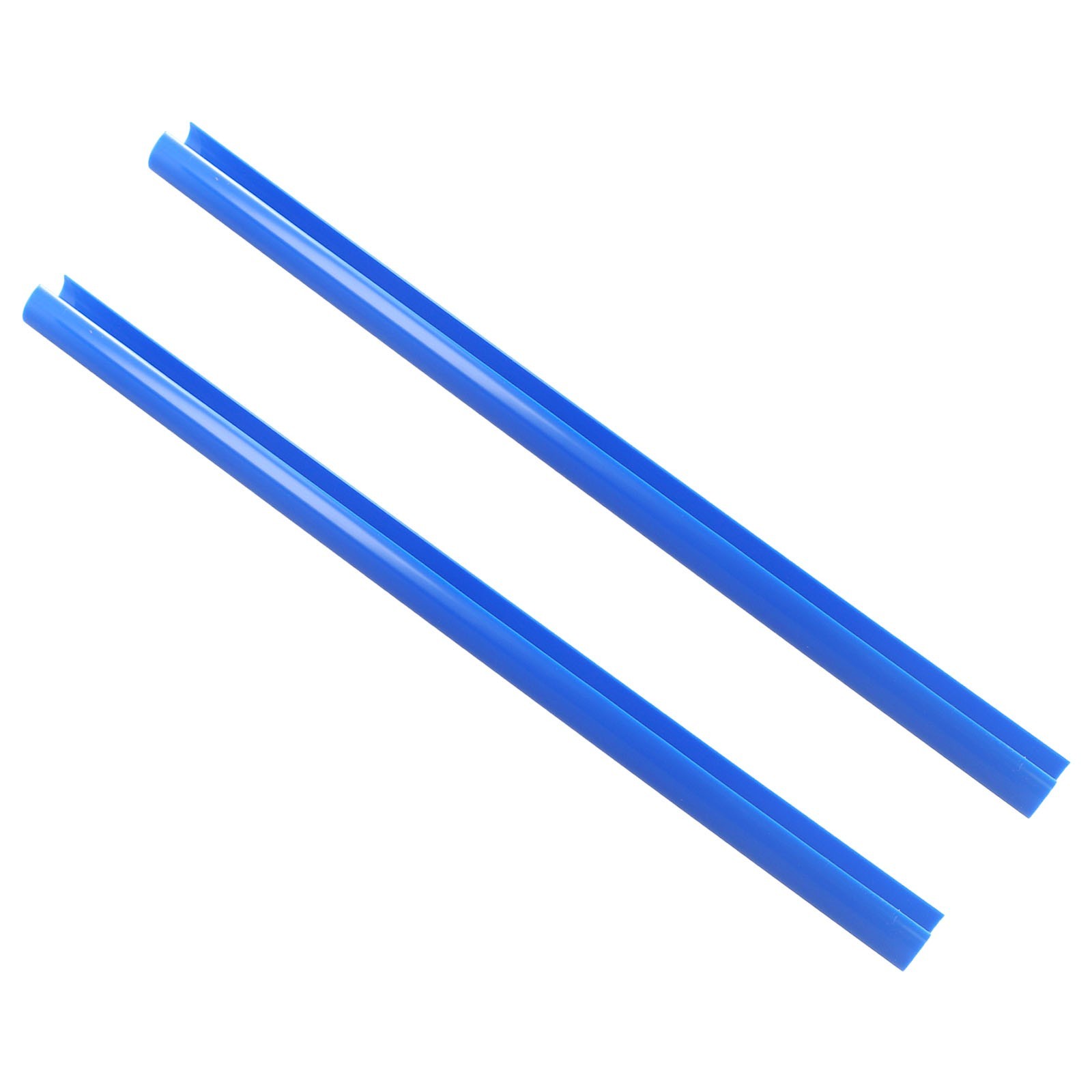 Quick and Simple Installation Blue Front Grille Trim Strips for E60 2 Pcs