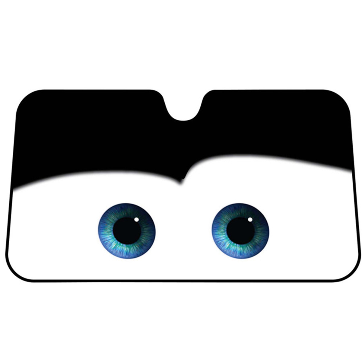 Car Window Windshield Cover Sun Visor Foldable Sun Shade Cartoon Eyes Styling