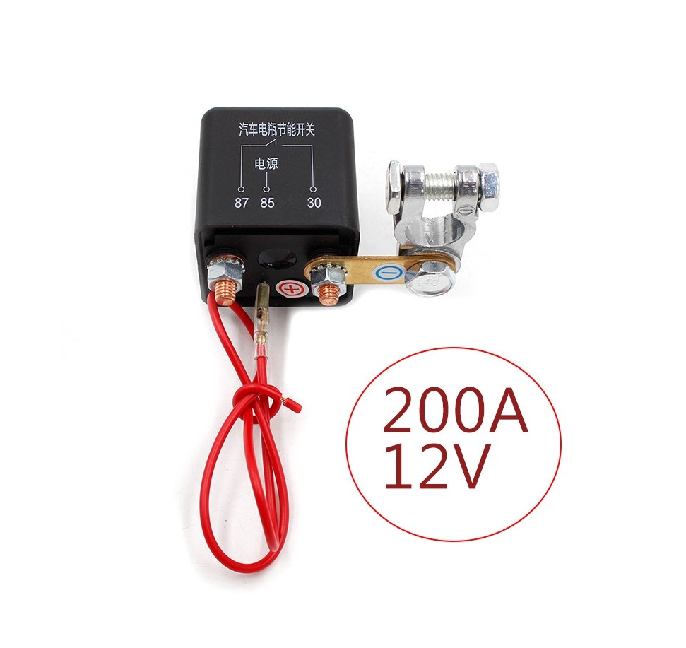 200A Battery Switch Disconnect Power Kill Master Isolator With 2 Remote Controls
