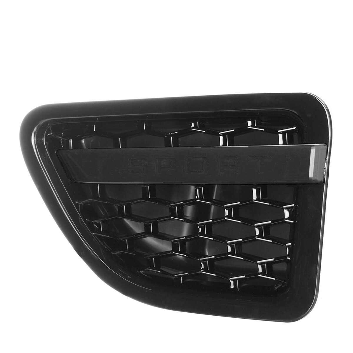 Black SPORT Side Fender Vent Grille Air Intake For 2005-2009 Range Rover Sport