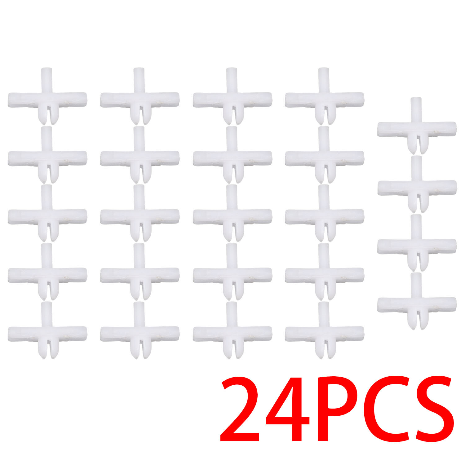 Moulding Clip Set of 24 for Volkswagen Cabriolet 1.8L 1781CC 1985-89 155853585