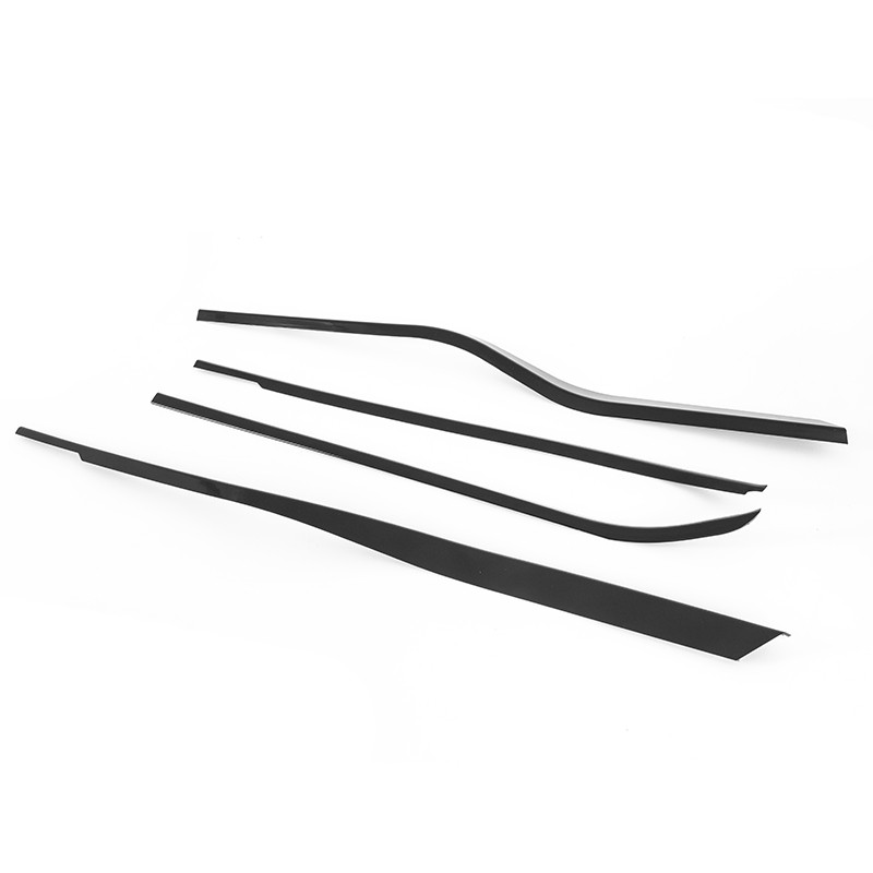 4PCS L+R Black Window Molding Bottom Sill Trim Strip For 2015-2020 Ford F150US
