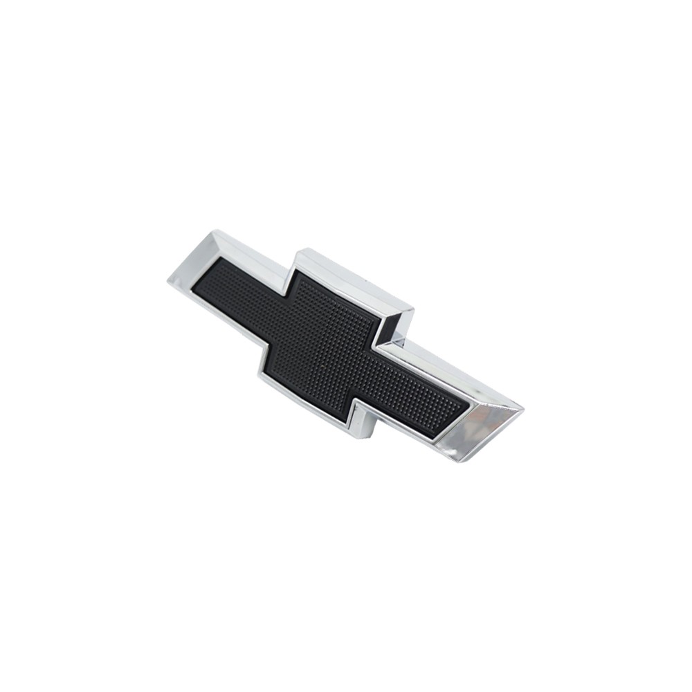 Small Bowtie Front Grille Emblem Black Chrome for Silverado 1500 2500HD 2019-24