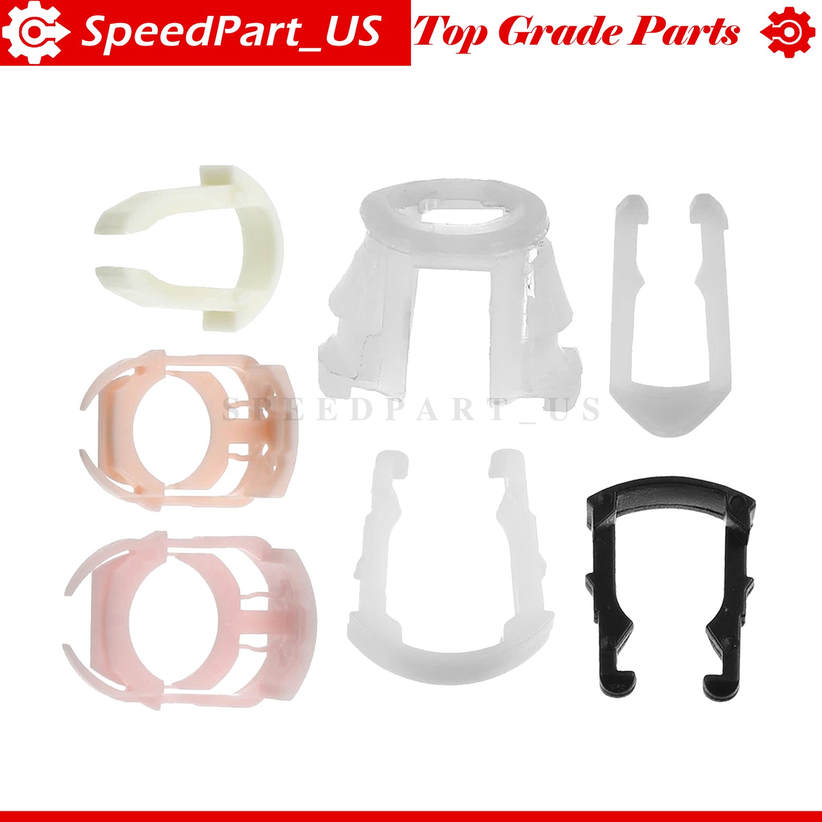 Fits For Ford 140PCS Plastic Multicolour Fuel Line Retainer Clip Assortment US