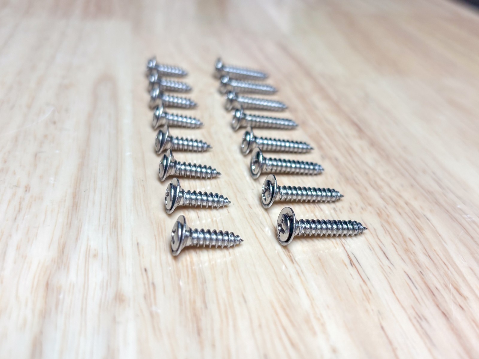 16 CHROME FLUSH INTERIOR DOOR PANEL/TRIM RESTORATION SCREWS! FOR CLASSIC G-BODYS