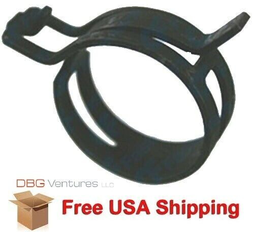 Constant Tension Flat Band Hose Clamp 37.2mm-44.5mm Rnge (Qty: 5)