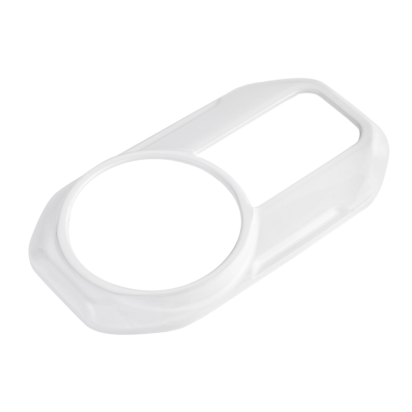 White Headlight Lamp Switch Button Cover Trim For Jeep Wrangler JL JT 2018~2021