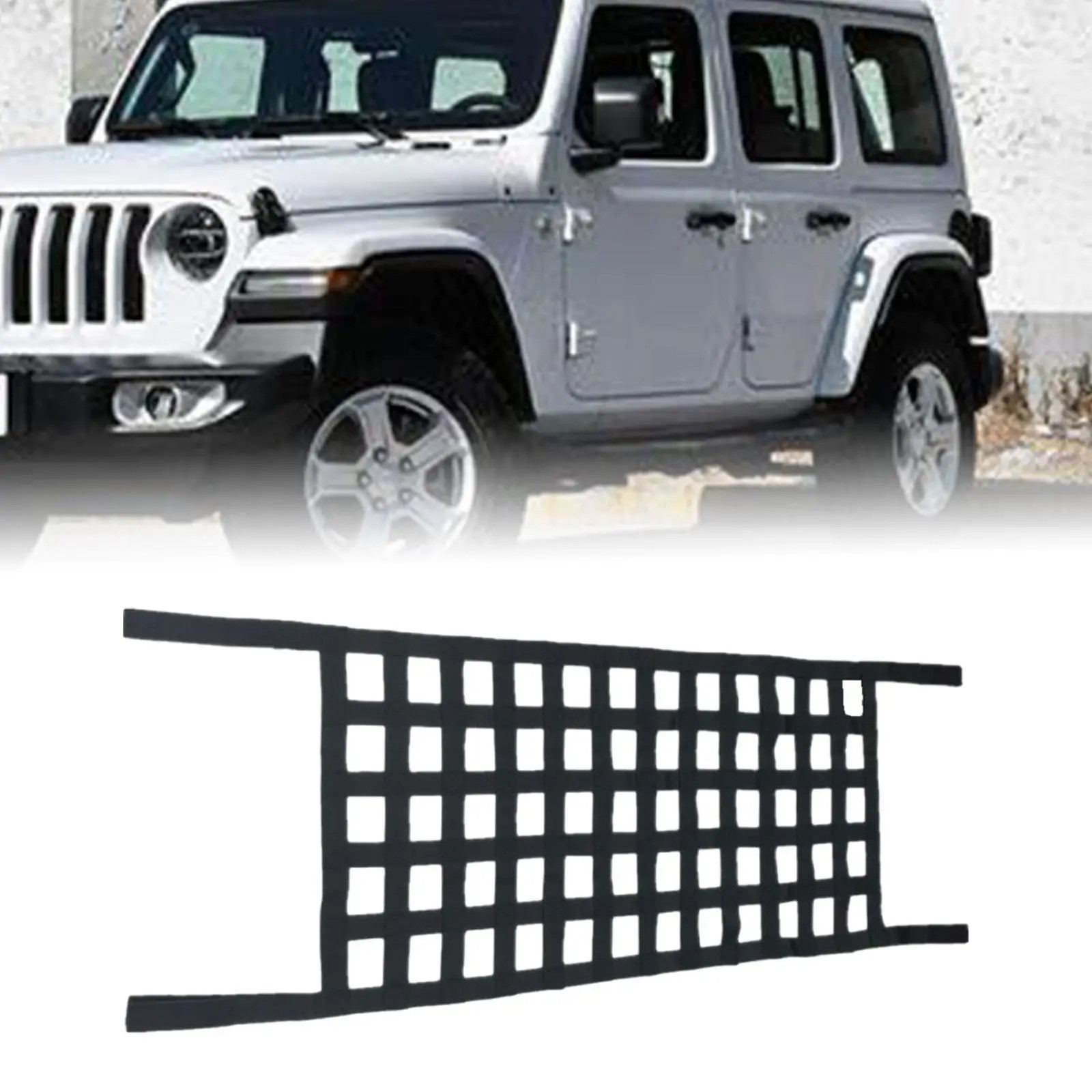 Mesh Cargo Net Replace Parts Easy to Install High Performance Cargo Netting Rear