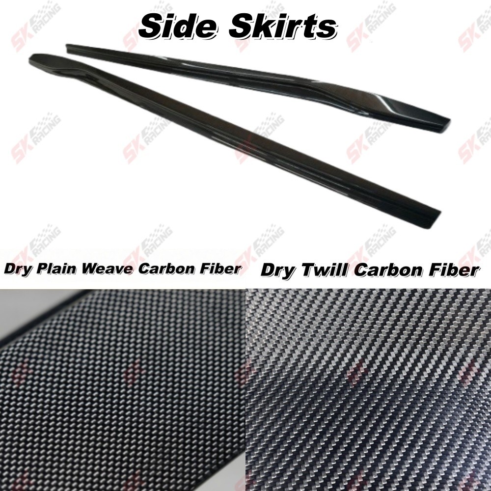 Dry Carbon Fiber Front Rear Lip Spoiler Wing Kits Fits Ferrari 812 Superfast GTS