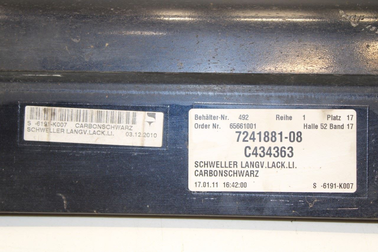 2010-2015 BMW 750LI xDrive Left Side Rocker Panel Molding 51777225923 OEM*ReaD*