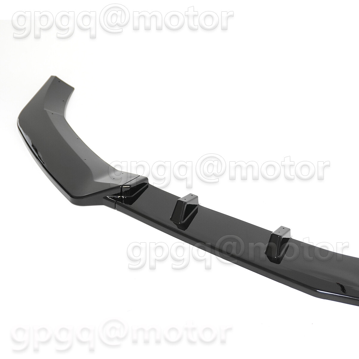 For Mercedes Benz E Class W212 Sedan 2013-2015 Glossy Black Front Bumper Lip Kit