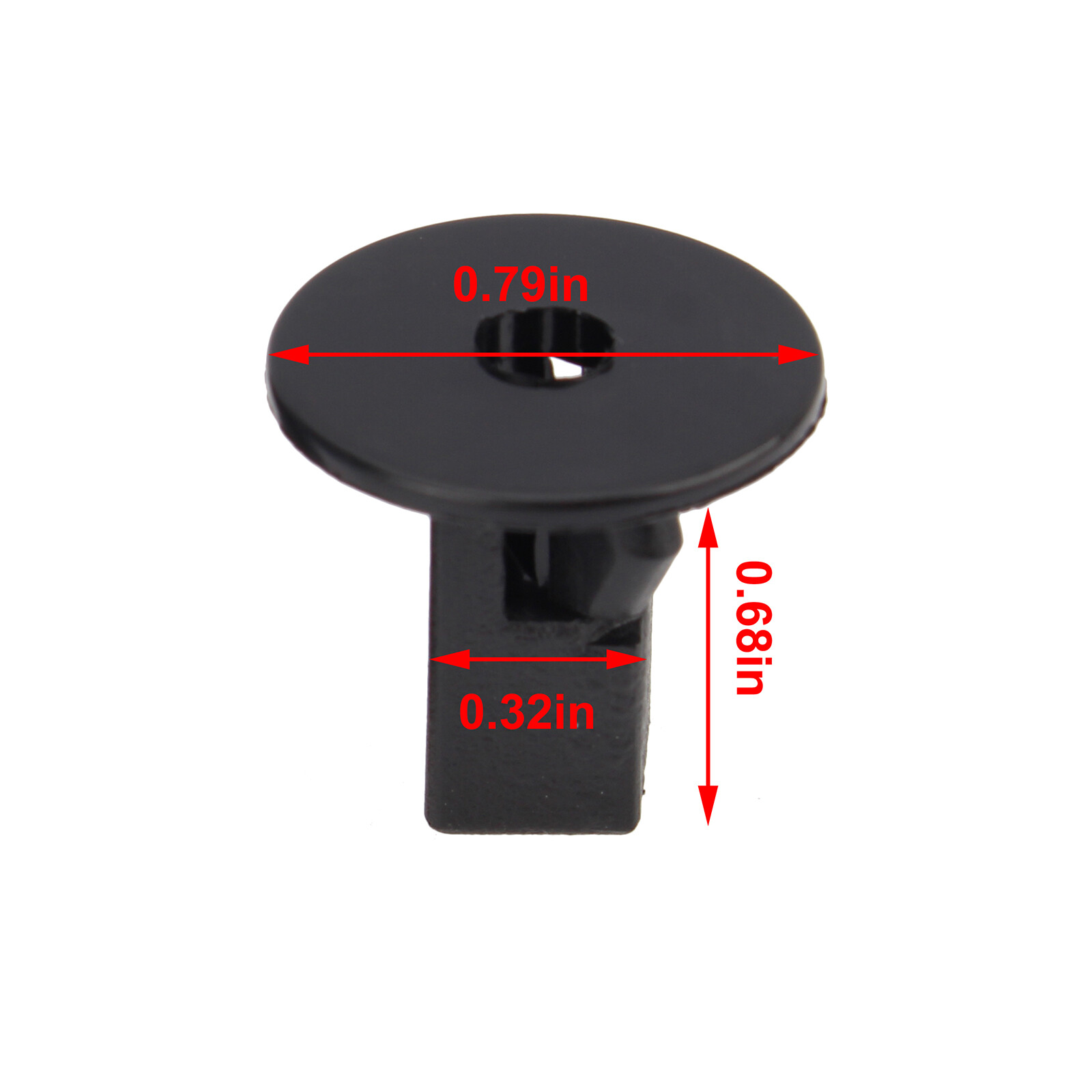 Set of 50 Nylon Screw Grommets 90189-06013 90189-06065 Clips For Toyota Lexus