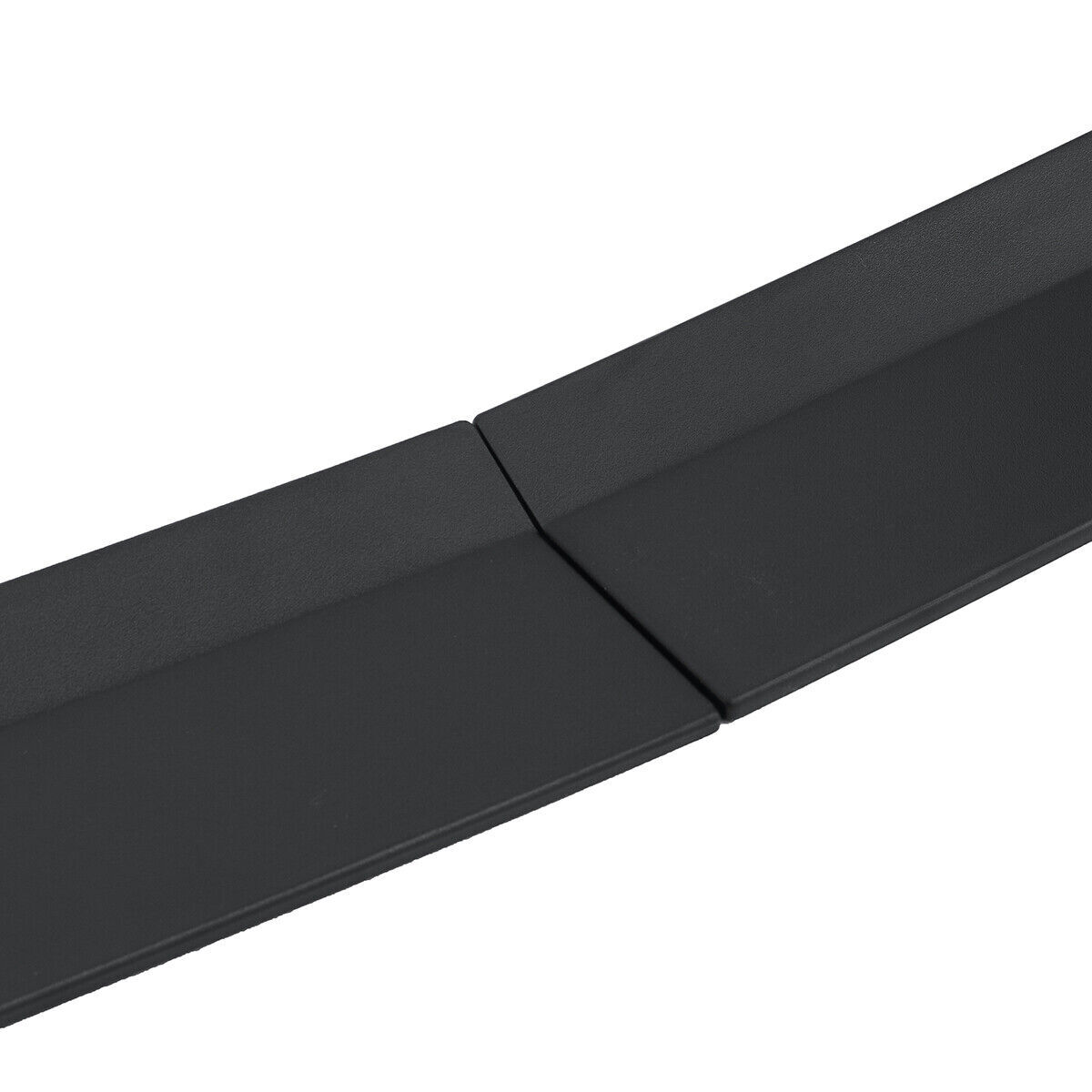 For Car Sedan Universal Adjustable Rear Trunk Spoiler Lip Lip Unpainted Black