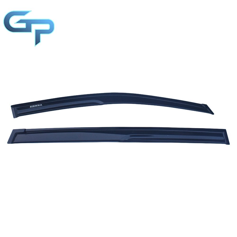 Window Visor For Toyota SIENNA 2011-2019 Sun Guard Rain Deflector Vent Shade