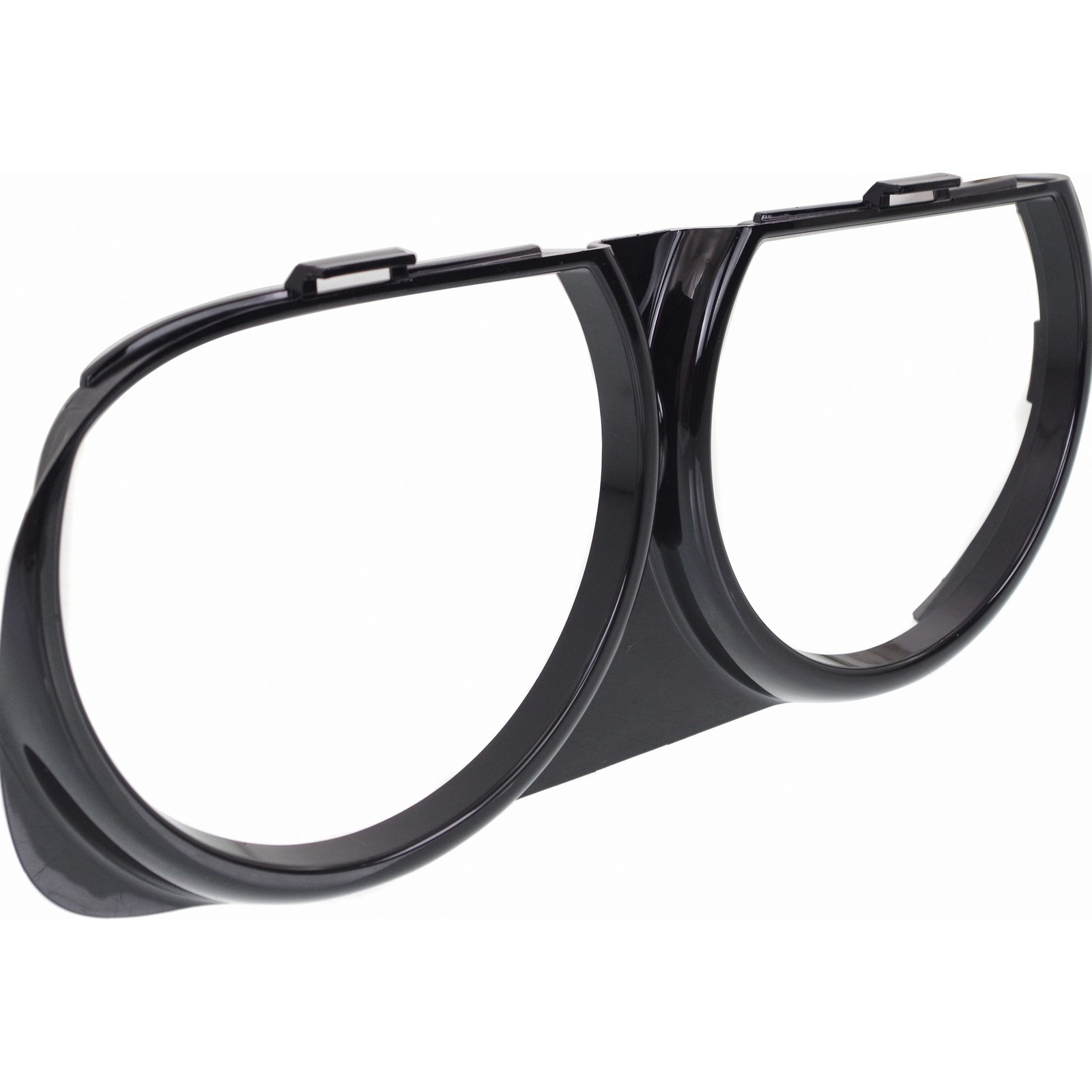 Right Passenger Headlight Door Bezel Fits 15-23 Dodge Challenger Gloss Black