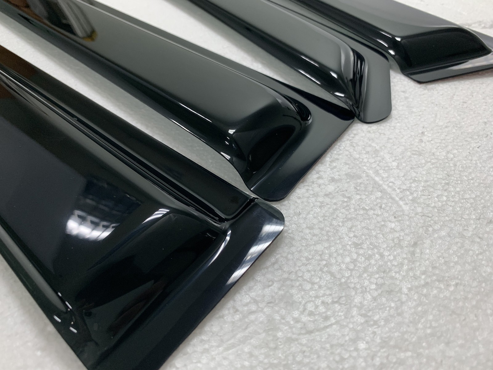 Fit for 2003-2008 Honda Pilot Window Visors Sun Vent Rain Guard Shade Smoked