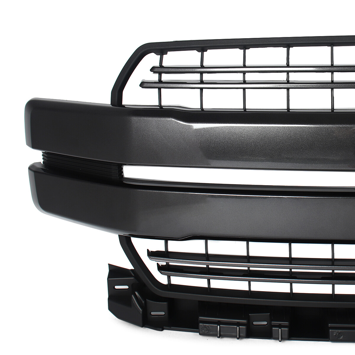For F150 Truck Ford F-150 2018-2020 Front Bumper Grille Grill Magnetic Metallic