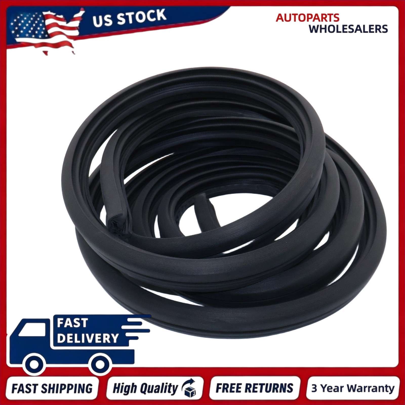 4pcs Front Rear Left Right Door Weatherstrip Seal For Toyota 4Runner 1996-2002