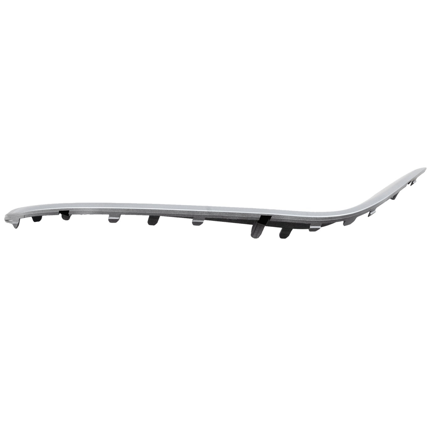 Bumper Trims For 2017-2019 Kia Niro Rear Driver and Passenger Side Painted Gray