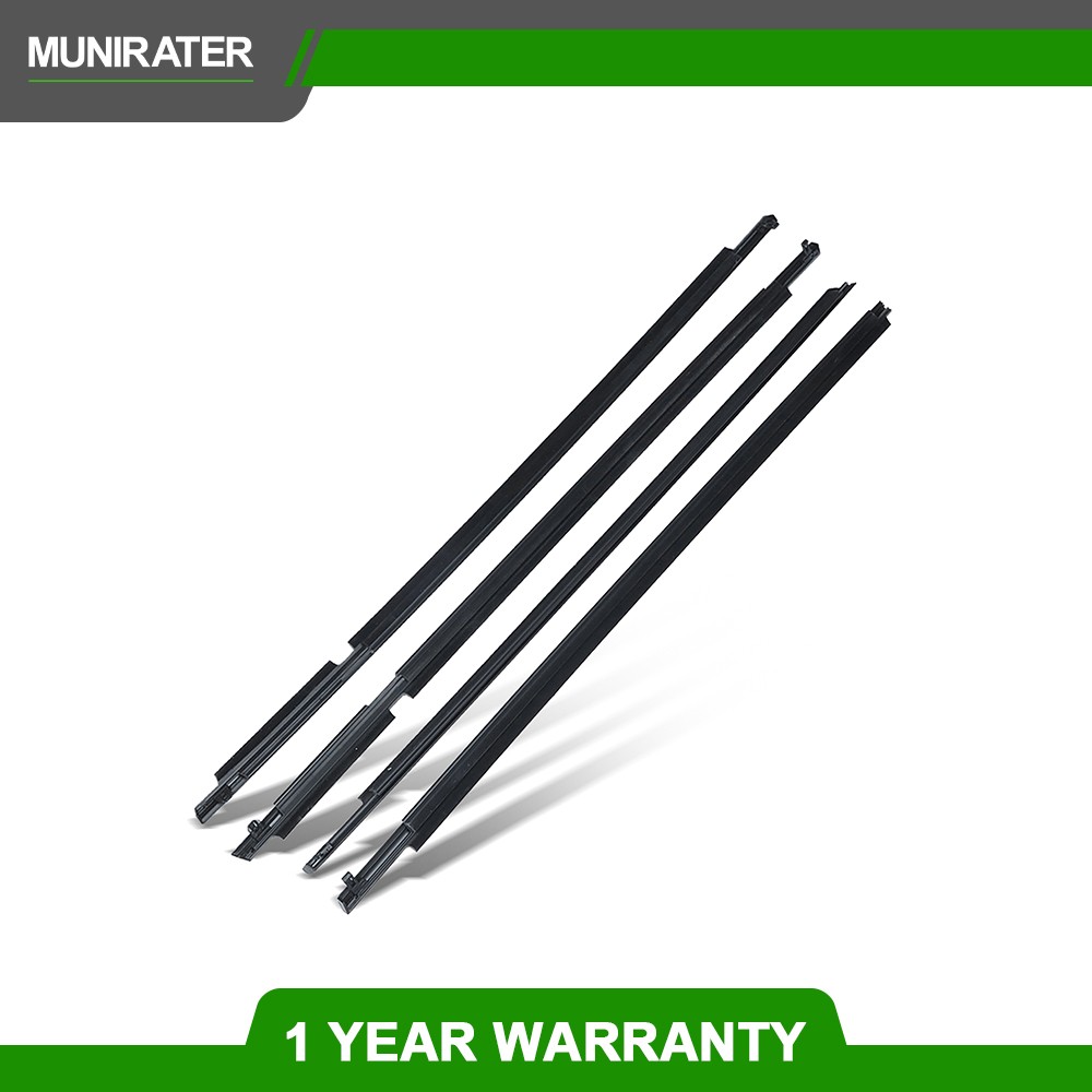 Outer Molded Window Weatherstrip Sweep Belt 4Pcs For Toyota RAV4 2006 – 2008 New