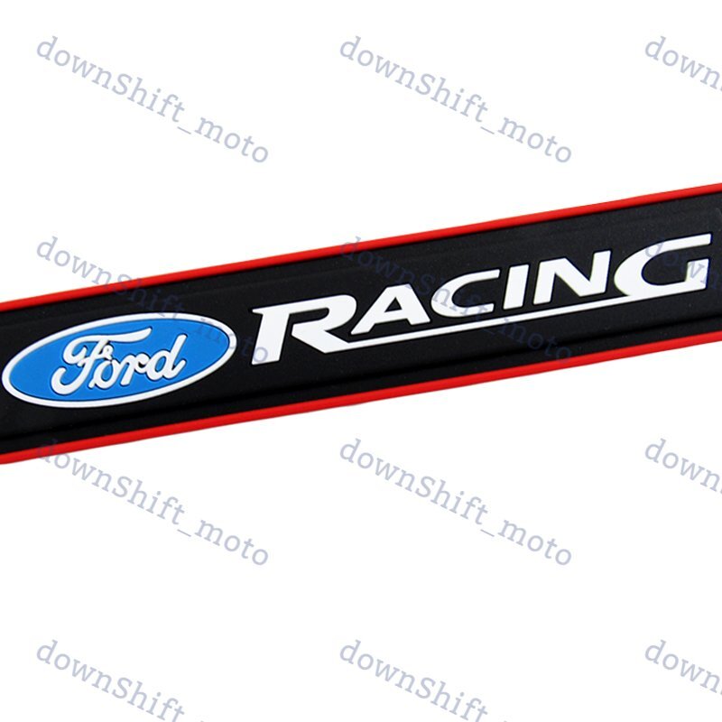 For Ford Racing Protector Sill Scuff Panel Cover Door Decal 3D Anti Scratch 4PCS