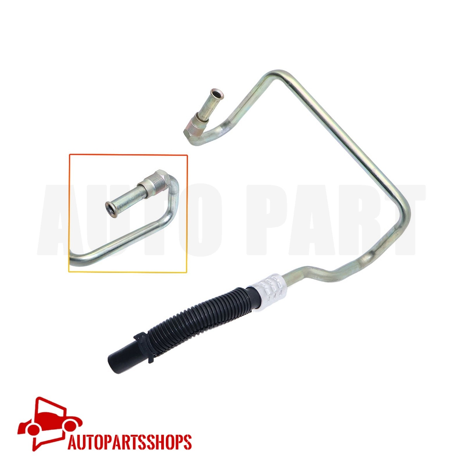 Transmission Cooler Line Hose Pipe Fits 2003-2004 Ford F-250 Super Duty 6.0L