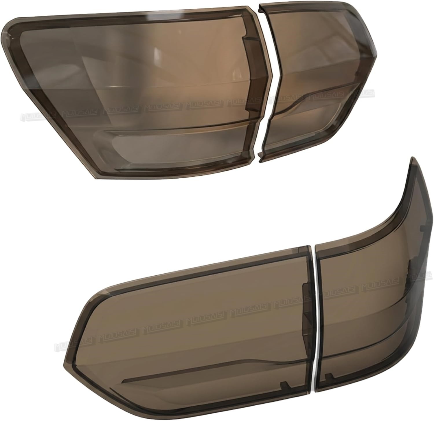 Smoked Black Tail Light Cover Guard For 2014-21 Jeep Grand Cherokee (All Model)